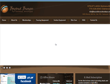 Tablet Screenshot of beyondbronzeboutique.com